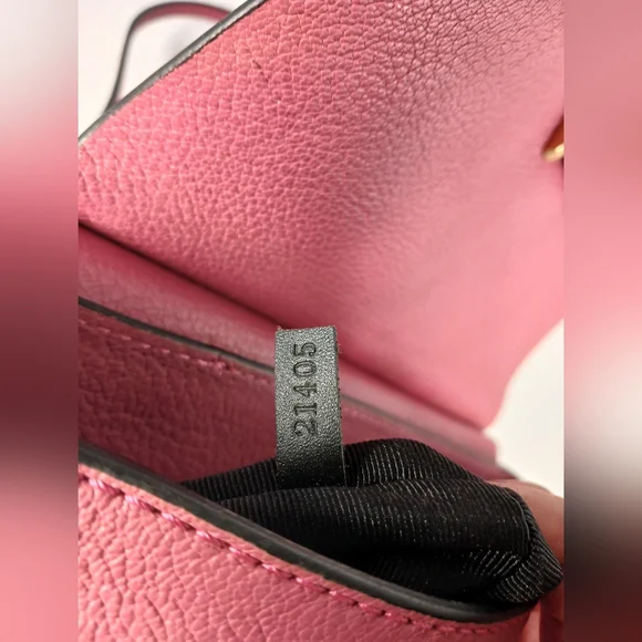 Lanvin mauve pink essential Smooth Calfskin Top Handle Shoulder Bag - Picture 9 of 10